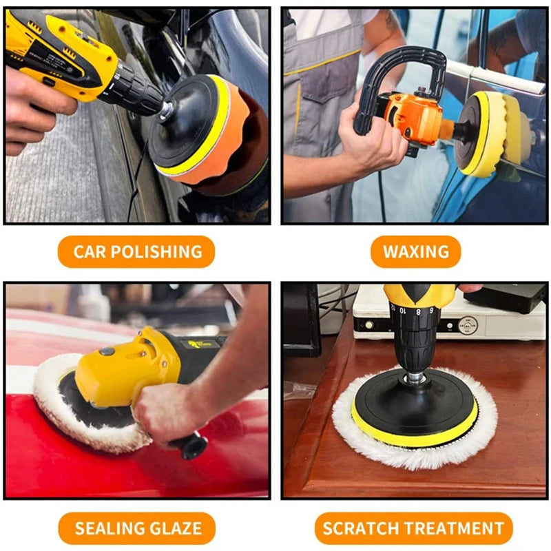 Kit de Pulido Profesional 8 en 1 – Brillo de Taller en tu Auto