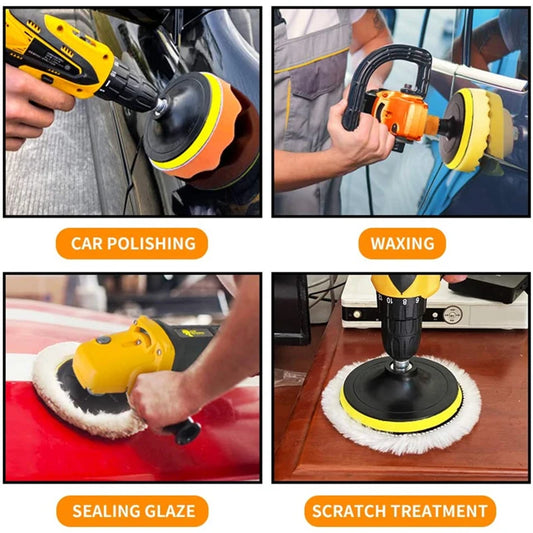 Kit de Pulido Profesional 8 en 1 – Brillo de Taller en tu Auto