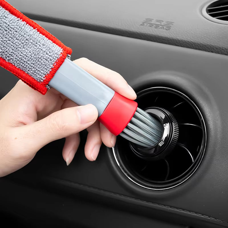 Cepillo Multiuso para Salidas de Aire del Auto – Limpieza Interior Detailing