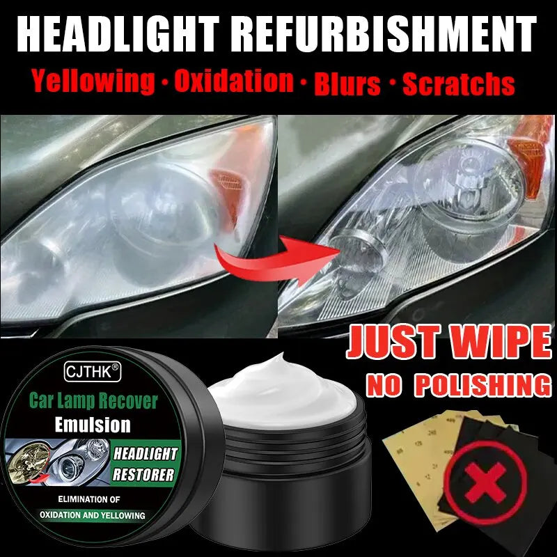 Kit Restaurador de Faros Pro – Recupera brillo y claridad en minutos
