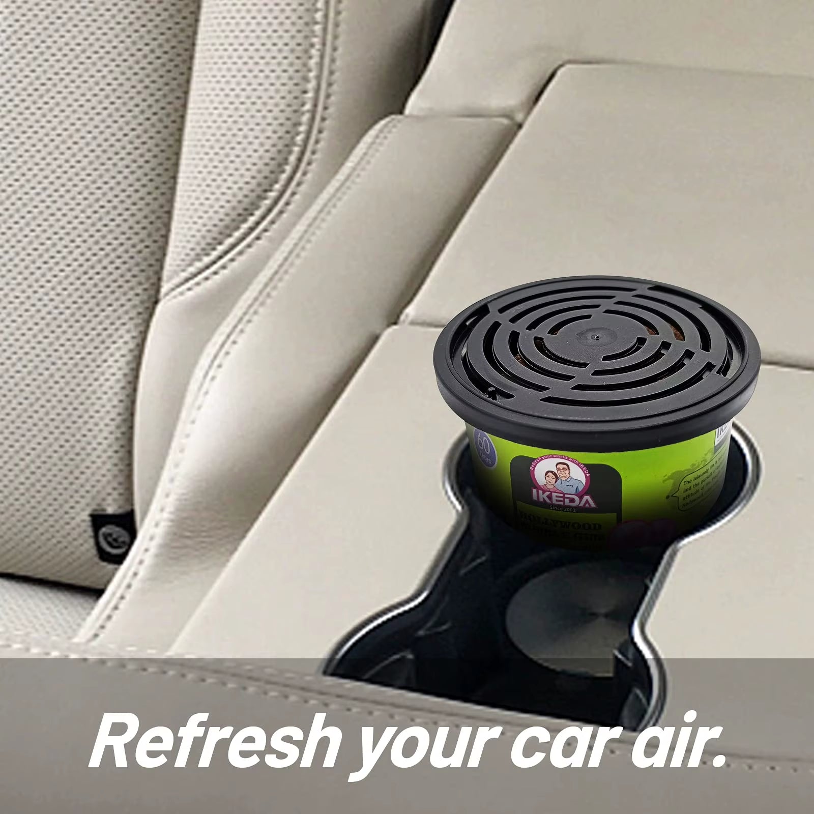 Ambientador Orgánico en Lata - frescura premium para tu auto