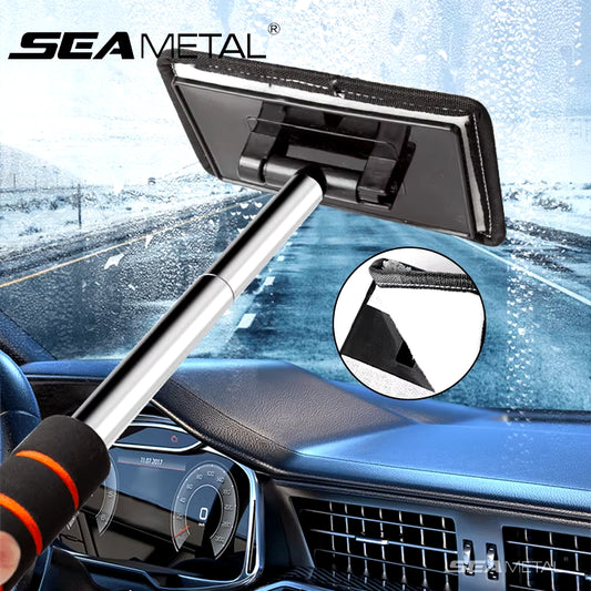 SEAMETAL Glass Pro – Cepillo telescópico para parabrisas sin esfuerzo