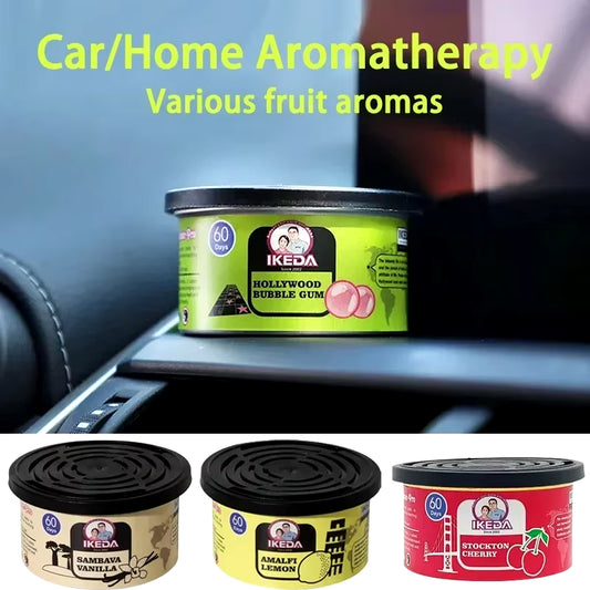 Ambientador Orgánico en Lata - frescura premium para tu auto
