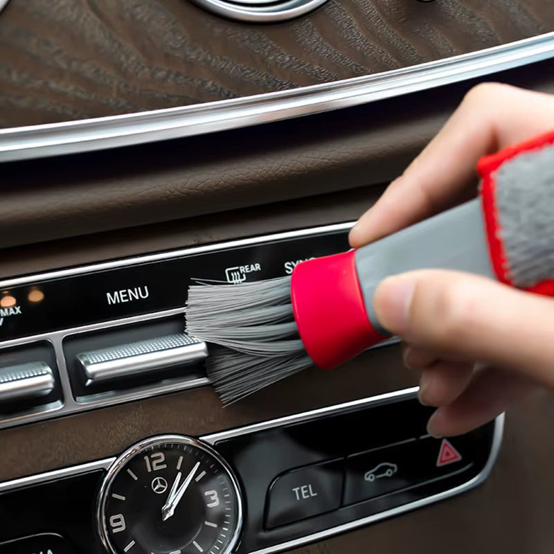 Cepillo Multiuso para Salidas de Aire del Auto – Limpieza Interior Detailing