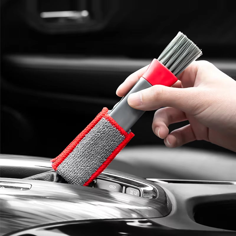 Cepillo Multiuso para Salidas de Aire del Auto – Limpieza Interior Detailing