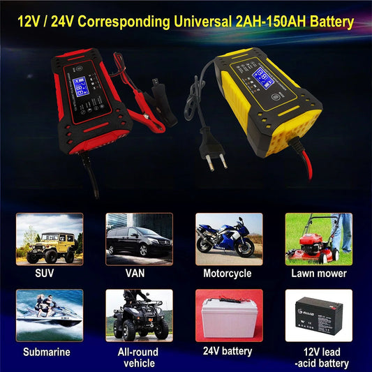 Cargador Inteligente 12V 6A – Potencia y protección para tu batería